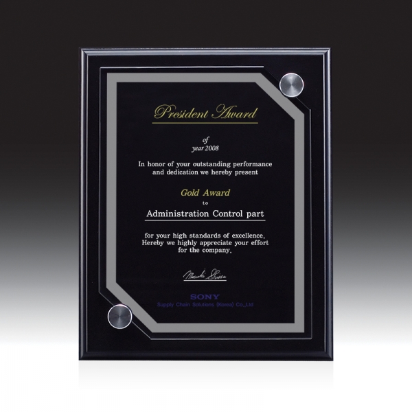 우드금속 상패 HB-7018